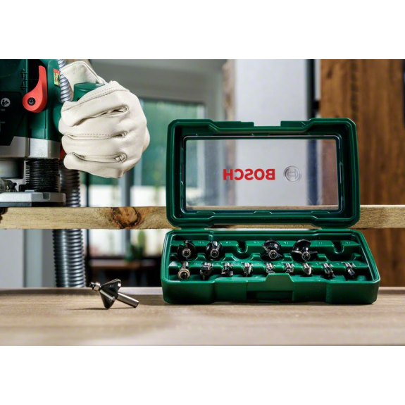 HM-Fräser-Set mit 8 mm Schaft, 15-teilig-Beschreibung lesen
