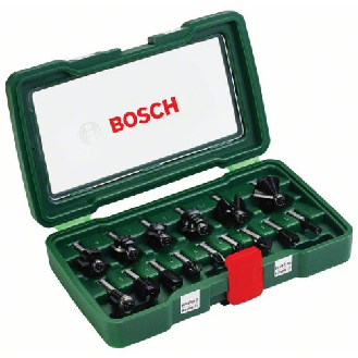 HM-Fräser-Set mit 8 mm Schaft, 15-teilig-Beschreibung lesen