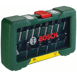 HM-Fräser-Set mit 8 mm Schaft, 15-teilig-Beschreibung lesen
