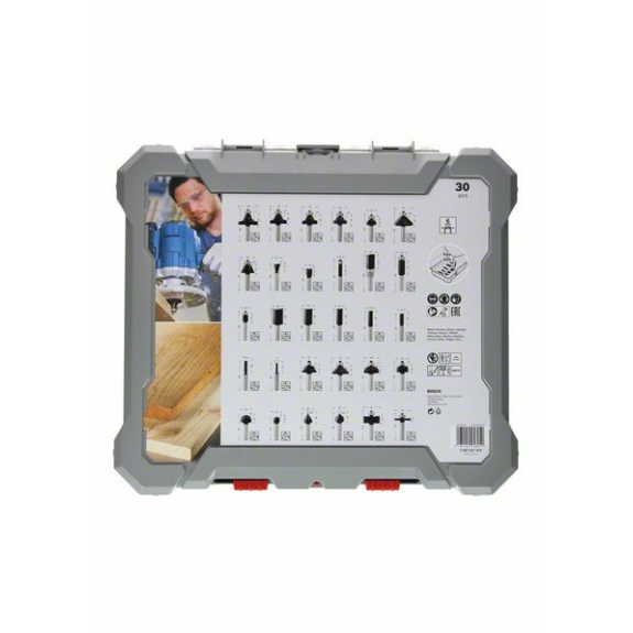Freihandfräser-Set, 6-mm-Schaft, 30-teilig-Beschreibung lesen