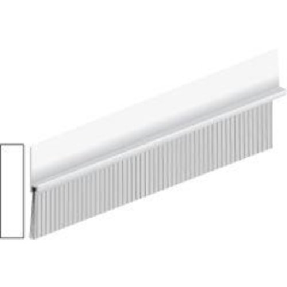 Türbodendichtung alu IBS 80 100cm m.PP Bürste-Beschreibung lesen