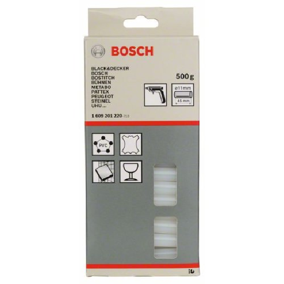 Schmelzkleber, 11 x 45 mm, 500 g-Beschreibung lesen