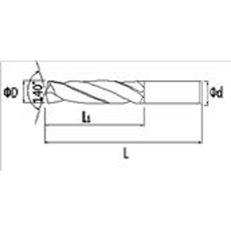 Bohrspitze für die Automobilindustrie 2GBS038250S04 mit TIALN Beschichtung 3,8mm Durchmesser-Beschreibung lesen