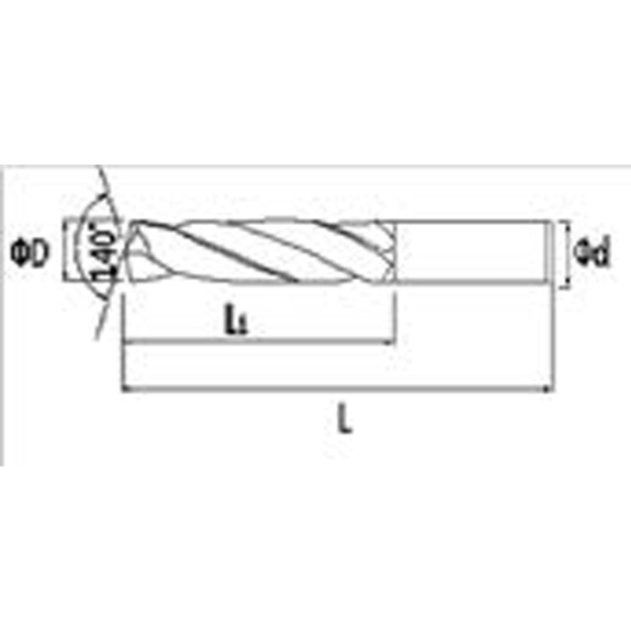 Bohrspitze für die Automobilindustrie 2GBS036250S04 mit TIALN Beschichtung 3,6mm Durchmesser-Beschreibung lesen