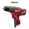 Taladro percutor subcompacto M12 - M12 BPD-0