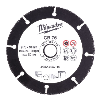 Disco con grano TCT de 76mm - CB 76 mm - 1 pc-Lire la description