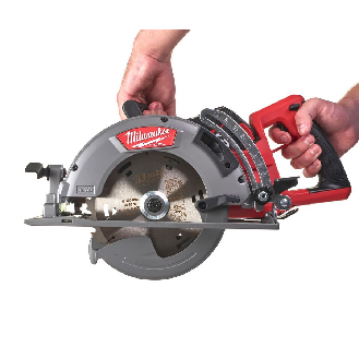 Sierra circular con empuñadura desplazada para madera M18 FUEL 66mm - M18 FCSRH66-0-Beschreibung lesen