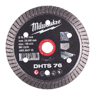 Discos de diamante DHTS - DHTS 76 mm - 1pc-Leer más