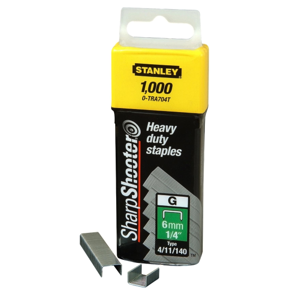 Agrafes Stanley type G 12mm 5000 pices-Lire la description