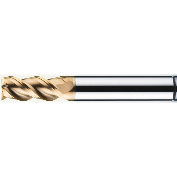 Fraise en carbure monobloc haute vitesse 3HSM012030S06 avec revêtement AICrN diamètre 1,2 mm-Lire la description