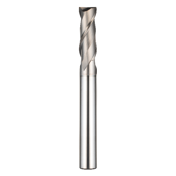 Fraise en carbure monobloc à tige longue 2LGM015075S06 avec revêtement AICrN diamètre 1,5 mm-Leggi tutto