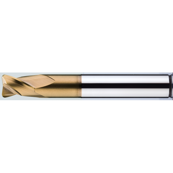 Fraise à rayon d'angle en carbure monobloc 2OCR015003200 avec revêtement AIRCrN diamètre 1,5 mm longueur 50 mm-Leggi tutto