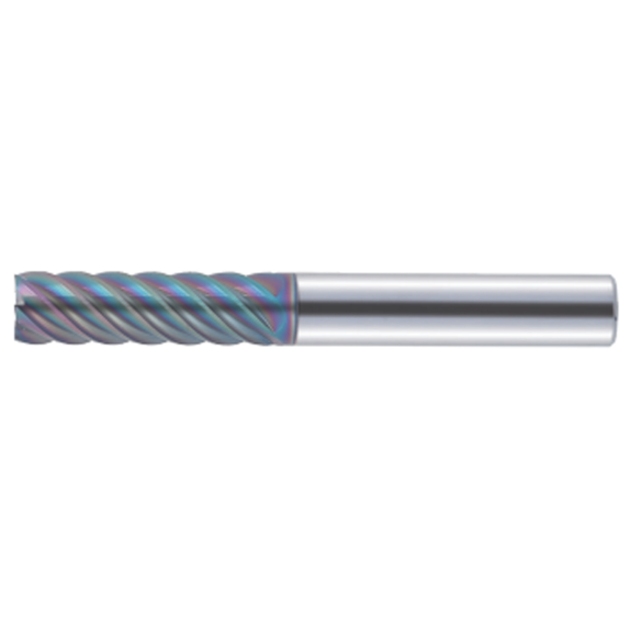 Fraise en carbure monobloc à 6 arêtes de coupe 6MSE160400S16 avec revêtement HR diamètre 16 mm-Leggi tutto