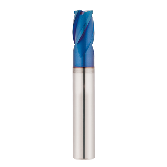 Mini fraise tore en carbure monobloc 4BCR010001040 avec revêtement TISIN-S diamètre 1mm longueur 45mm-Leggi tutto