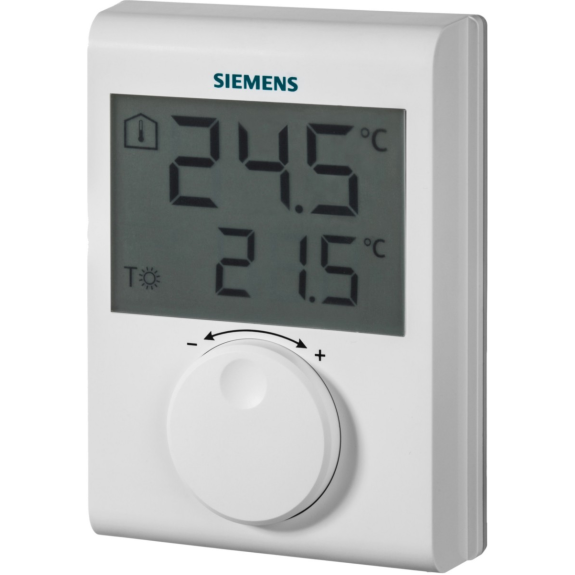 Thermostat d'ambiance grand LCD piles AAA Réf RDH100 / S55770-T377-Lire la description