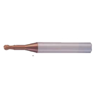 VHM Eckradiusfräser 2KCR005001020 mit TISIN Beschichtung 0,5mm Durchmesser 45mm Länge-Beschreibung lesen