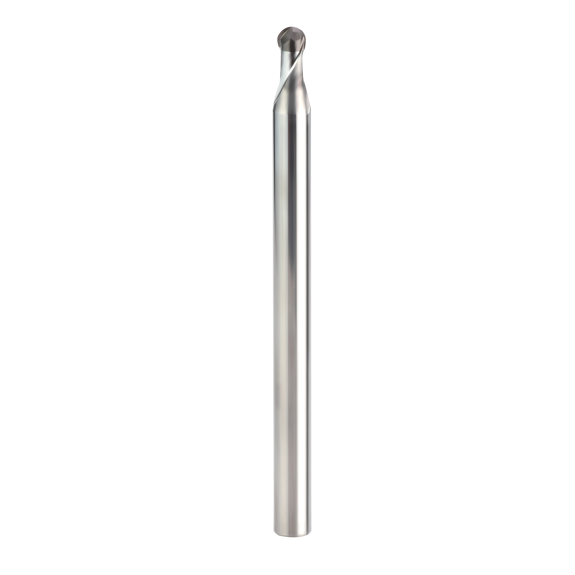 VHM Kugelfräser CBN High Speed 2CRB010040S04 1mm Durchmesser 54mm Länge-Beschreibung lesen