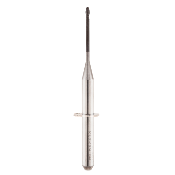Fraise en carbure monobloc WID pour Zircone 2WID020160335 avec revêtement DIA diamètre 2mm-Lire la description
