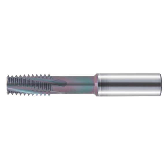 Fraise à fileter en forme d'hélice 4TUA039150S04M5C avec revêtement G-TAC diamètre 4,2 mm-Lire la description