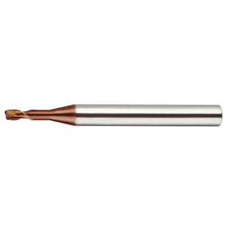 VHM Schaftfräser scharfkant 2KRE015180S04 mit TISIN Beschichtung 1,5mm Durchmesser-Beschreibung lesen