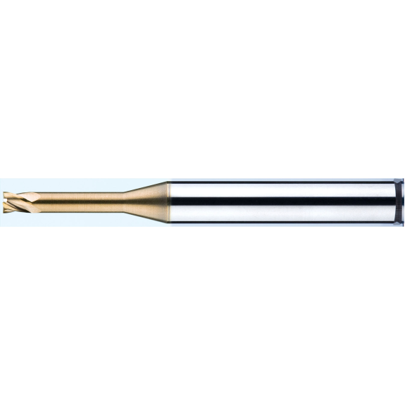 Fraise en carbure monobloc haute vitesse 4SRE050160S06 avec revêtement TISIN diamètre 5 mm-Lire la description