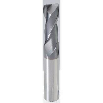 VHM Fräser G-TAC beschichtet 2LCE025080S04 mit G-TAC Beschichtung 2,5mm Durchmesser-Beschreibung lesen