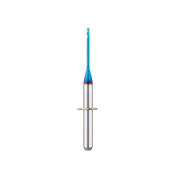 Fraise en carbure monobloc WIB pour chrome cobalt et titane 2WIB020160340 avec revêtement DIA diamètre 2mm-Leggi tutto