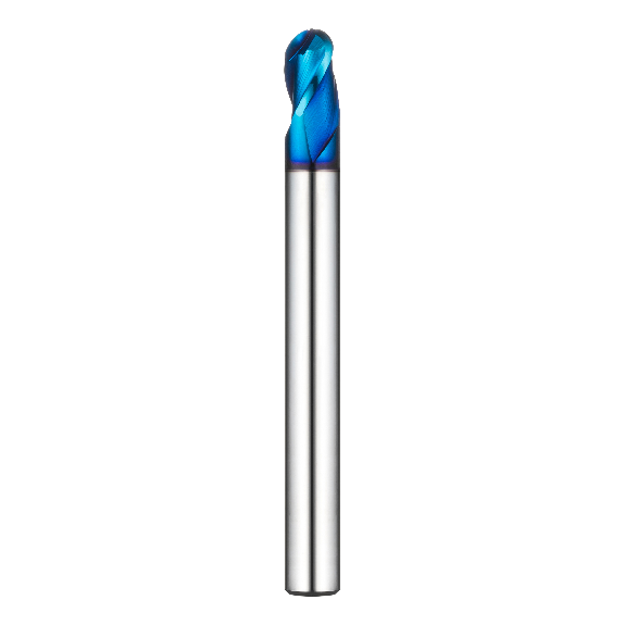 VHM Radiusfräser kurz kurz 3BSB020030S06 mit TISIN-S Beschichtung 2mm Durchmesser-Beschreibung lesen