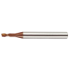VHM Schaftfräser scharfkant 2KRE020200S04 mit TISIN Beschichtung 2mm Durchmesser