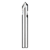 NC Anbohrer 2NPO040120050 mit Nicht beschichtet Beschichtung 4mm Durchmesser 50mm Länge