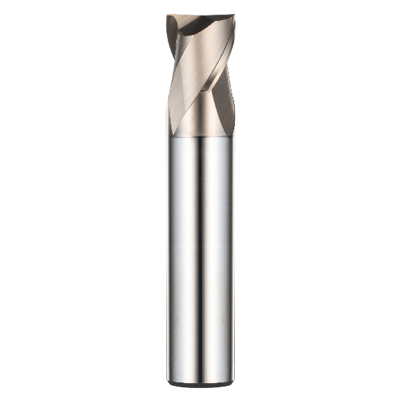 Fraise en carbure monobloc à usage général 2HGE080200S08 avec revêtement AICrN diamètre 8 mm-Lire la description