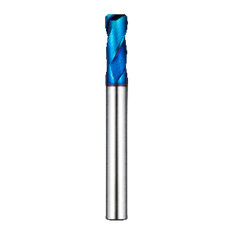 VHM Eckradiusfräser für Heavy Cuts 2ECR025001S04 mit BLUE Beschichtung 2,5mm Durchmesser-Beschreibung lesen