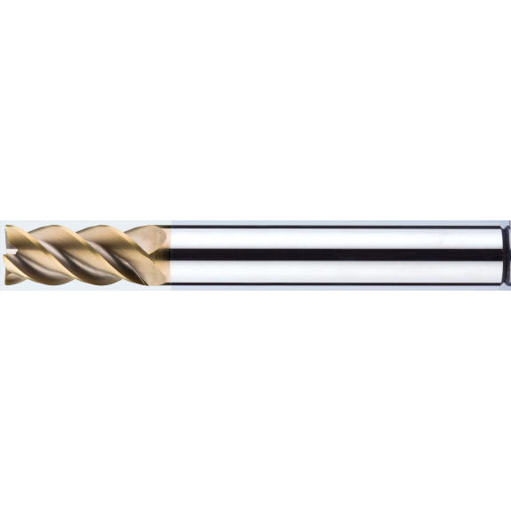 Fraise en carbure monobloc non symétrique 4NSM035150S06 avec revêtement AICrN diamètre 3,5 mm-Leggi tutto