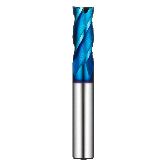 Fraise en carbure monobloc à bord tranchant 4BCE015040S04 avec revêtement TISIN-S diamètre 1,5 mm-Leggi tutto