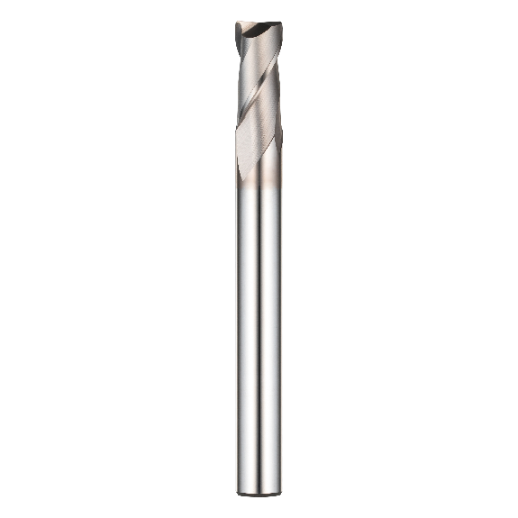Fraise à rayon d'angle en carbure monobloc à usage général 2NGR015001S04 avec revêtement AICrN diamètre 1,5 mm-Lire la description