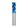 VHM Fräser für Heavy Cuts 3ESE010025S04 mit BLUE Beschichtung 1mm Durchmesser