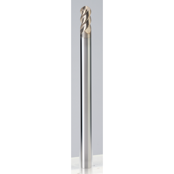 VHM Kugelfräser für Edelstahl 4HSB015040S06 mit AICrN Beschichtung 1,5mm Durchmesser-Beschreibung lesen