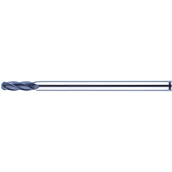 Broyeur à boulets en carbure monobloc recouvert de diamant 4DBL015400S04 avec revêtement DIA de 1,5 mm de diamètre-Leggi tutto