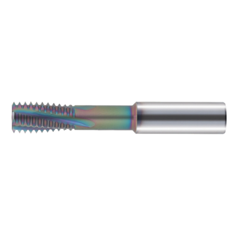 Gewindefräser mit 4 Schneiden 4TUS048180S06M6C mit TISIN-R Beschichtung 4,8mm Durchmesser-Beschreibung lesen