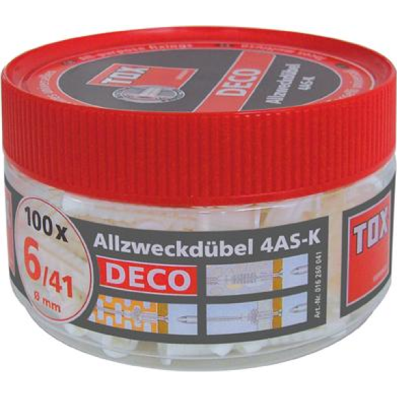 TOX Allzweckdübel Deco 10/66 in Runddose a 47-Beschreibung lesen
