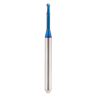 VHM Schaftfräser ROB für Kobalt-Chrom und Titanium 2ROB006060450 mit ULTRA-X Beschichtung 0,6mm Durchmesser-Beschreibung lesen