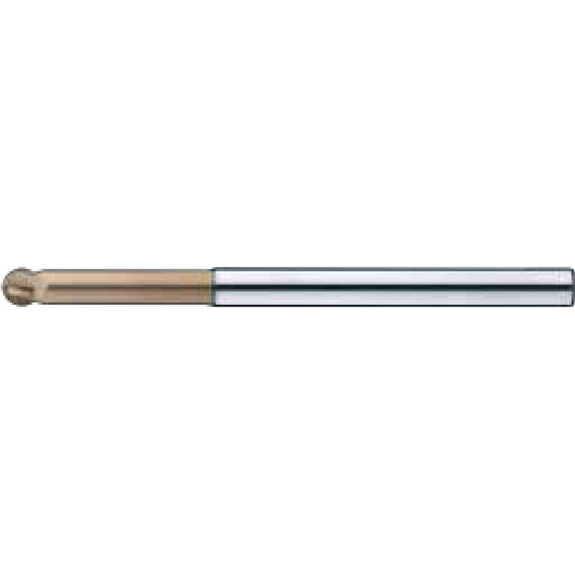 Coupe-sucette en carbure monobloc 3D 230° 4DPH080010280 avec revêtement TISIN diamètre 8mm-Leggi tutto