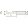 VHM Eckradiusfräser 2KCR010003120 mit TISIN Beschichtung 1mm Durchmesser 45mm Länge