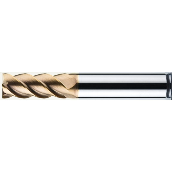 Fraise en carbure monobloc haute vitesse 4SEM200400S20 avec revêtement TISIN diamètre 20 mm-Leggi tutto