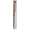 VHM Lollipop Fräser 3D 270° 4DPM020100S06 mit TISIN Beschichtung 2mm Durchmesser
