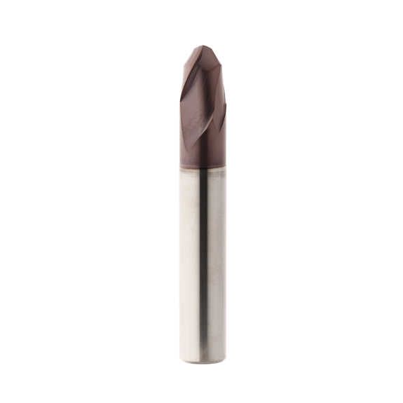 VHM Kugelfräser kurz 2WSB010010S06 mit TISIN Beschichtung 1mm Durchmesser-Beschreibung lesen