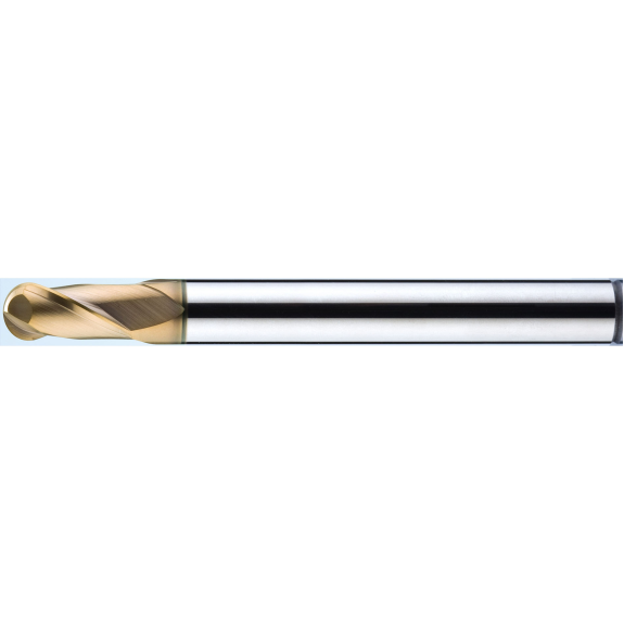 VHM Radiusfräser High Speed 2SCB010025S03 mit TISIN Beschichtung 1mm Durchmesser-Beschreibung lesen