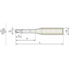 VHM Mini Schaftfräser scharfkant 4BRE010100S04 mit TISIN-S Beschichtung 1mm Durchmesser