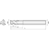 VHM Feinschruppfräser für Roughing und Finishfür Aluminium 3ARM060200S06 mit AICrN Beschichtung 6mm Durchmesser