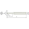 VHM Eckradiusfräser für High Speed & Feedrate 4KCU04016070L mit TISIN Beschichtung 4mm Durchmesser